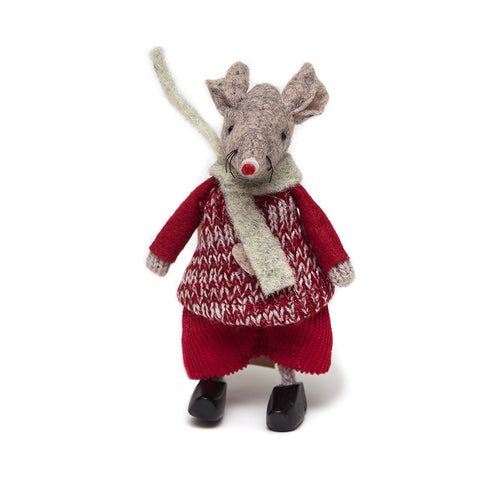 Ascalon Felt Fairisle Standing Mice