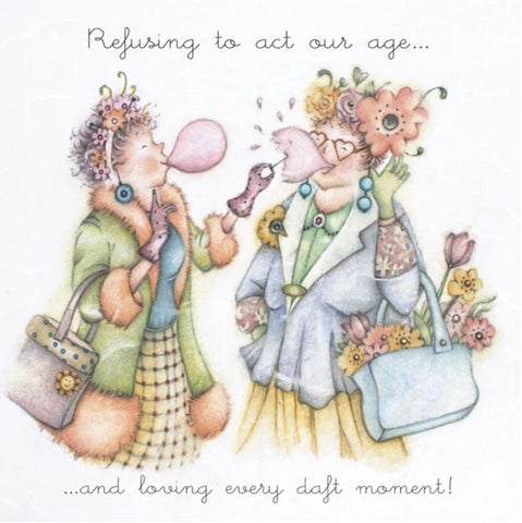 Every Daft Moment Greeting Card from Berni Parker