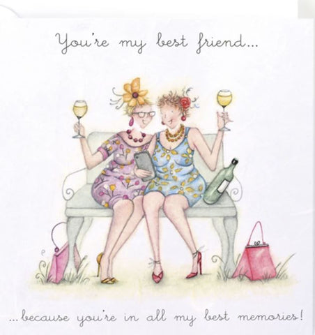 You're My Best Friend Greeting Card from Berni Parker