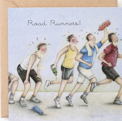 Road Runners.... Greeting Card from Berni Parker