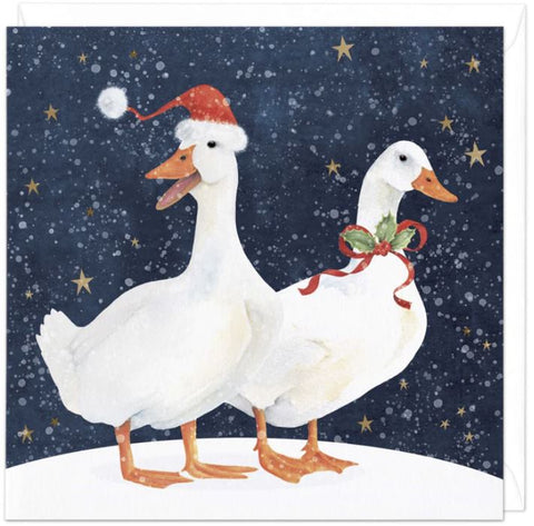 Christmas Ducks Christmas Card