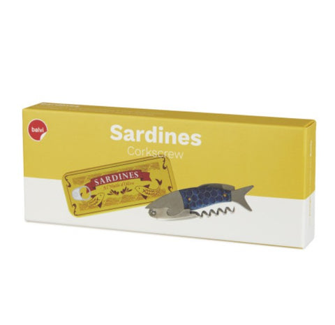 Balvi 'Conserverie' Corkscrew in Sardine Tin Box
