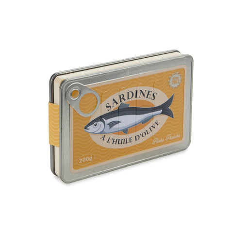 Balvi 'Conserverie' Sardine Tin Notebook