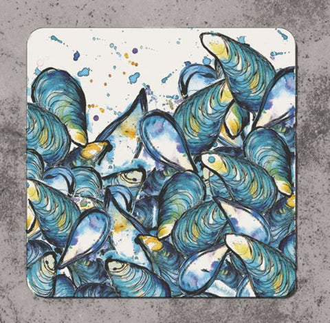 Dollyhotdogs Mussels Coaster
