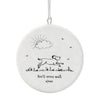 East of India Dog Hanging Decoration Youll never walk alone