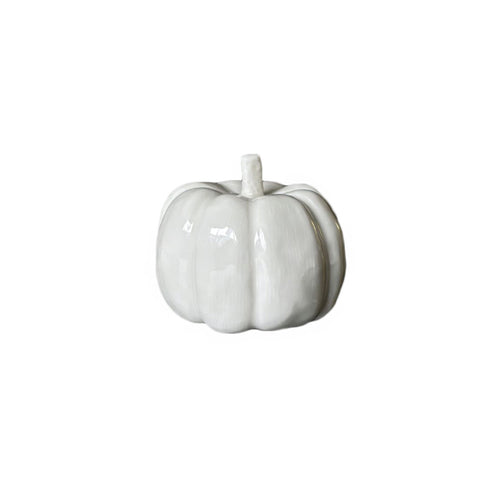 East of India Porcelain Pumpkin - Tiny