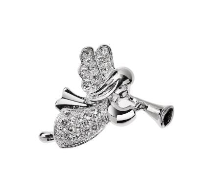 Sparkling Angel Brooch