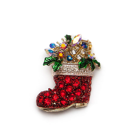 Christmas Stocking Brooch