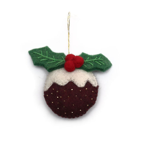 Gringo Felt Christmas Pudding