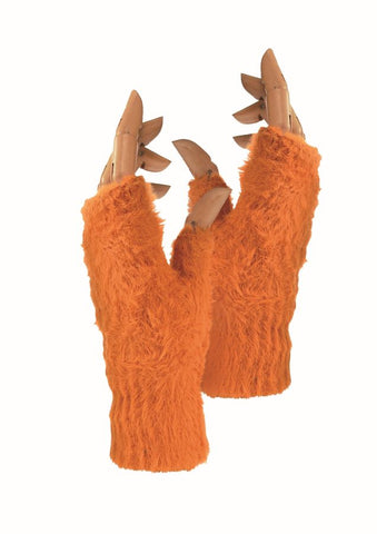 Hot Tomato Fluffy & Downy Poly Miser Mitts Terracotta