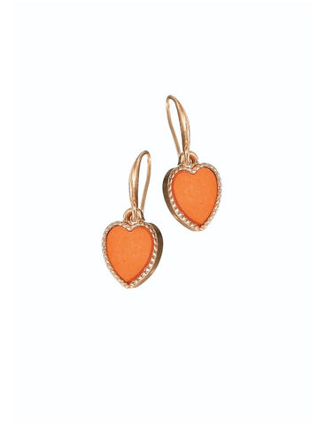 Hot Tomato Capture My Heart Earrings