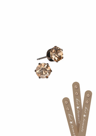 Hot Tomato Solo Stud Earrings Golden Shadow