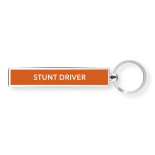 IF Show Offs 'Stunt Driver' Metal Keyring