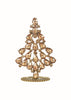Hot Tomato  Crystal Teardrop Tree - 11cm.
