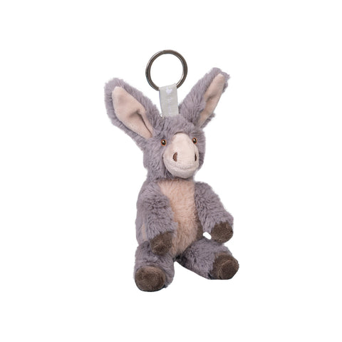 Jack Donkey Plush Character Keyring from Wrendale
