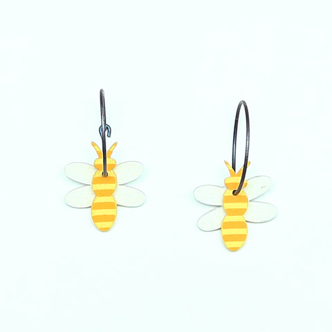 Lene Lundberg Yellow Bees with White Wings