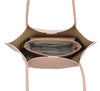 Long & Son  Apricot Pink Shopper with Handbag Interior