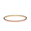 Misgraceful India Enamel Bracelet with Pink Inlay