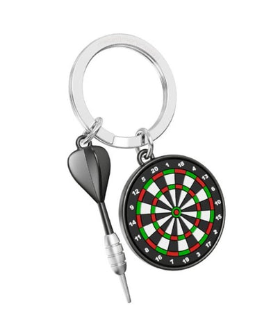 Metalmorphose Dart and Dartboard Keyring