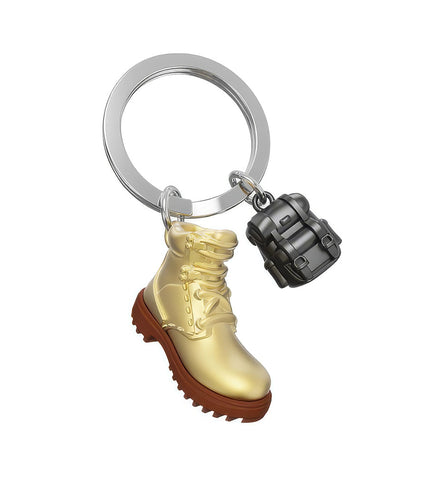 Metalmorphose Hiking Boot with Rucksack Keyring