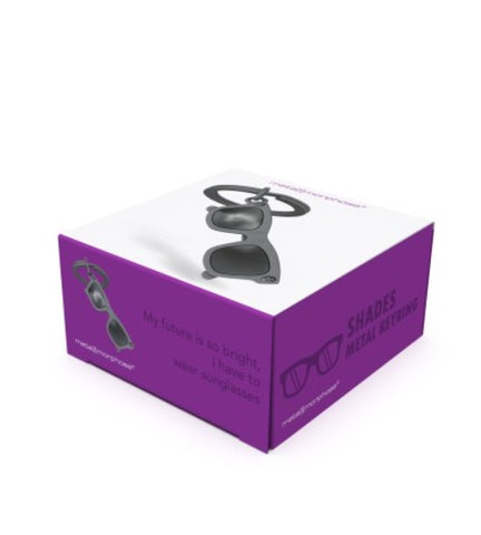 Metalmorphose Matt Black Sunglasses Keyring box