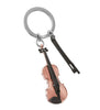 Metalmorphose Rose Gold Violin Keyring