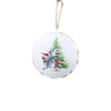 Round Metal Hanging Christmas Decoration Selection