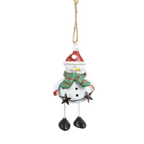 Jolly Snowman Christmas Hanging Decoration