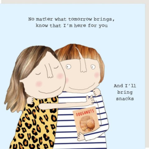 Bring Snacks Greeting Card from Rosie Made a Thing