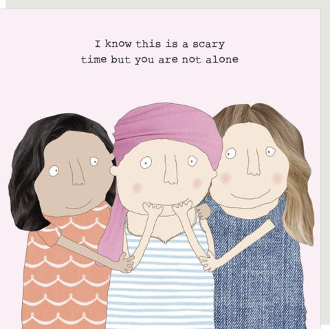 Not Alone Sympathy Card from Rosie Made a Thing