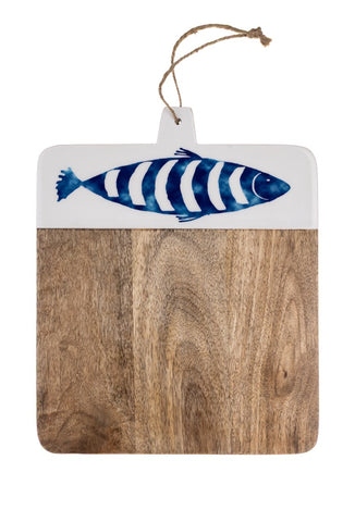 Shoeless Joe Big Fish Mango Wood Chopping/Serving Board