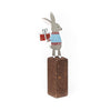 Shoeless Joe Festive Woodland Animal Posts Rabbit