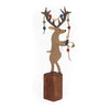 Shoeless Joe Festive Woodland Animal Posts Stag