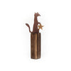 Shoeless Joe Festive Woodland Animal Posts Stoat