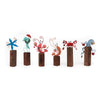 Shoeless Joe Sea Creatures Celebrating Christmas on Posts