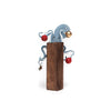 Shoeless Joe Sea Creatures Celebrating Christmas on Posts Octopus