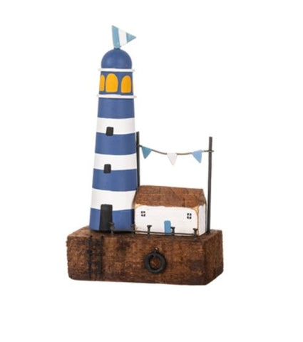 Shoeless Joe Lighthouse and Cottage on Block