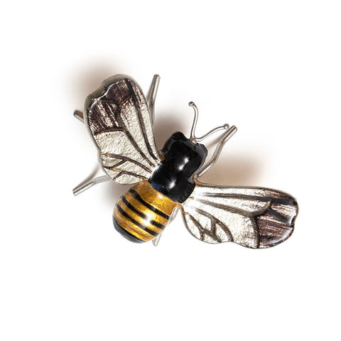 Silver Wing Bee 2 by Tilnar Art