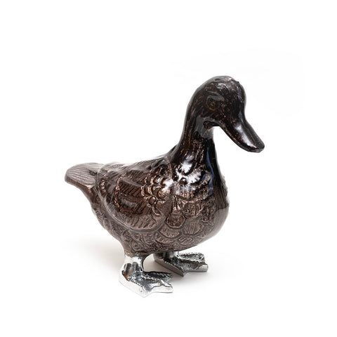 Brushed Large Brown Duck by Tilnar Art 