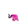 Small Pink Elephant Trunk Up by Tilnar Art