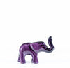 Purple Elephant Trunk Up by Tilnar Art