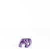 Purple Elephant Trunk Down by Tilnar Art Small