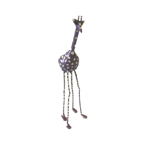 Seedpod Purple Giraffe by Tilnar Art
