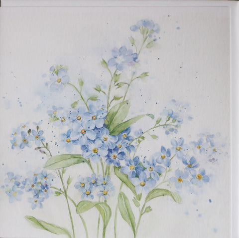 Forget me Not Greeting Card