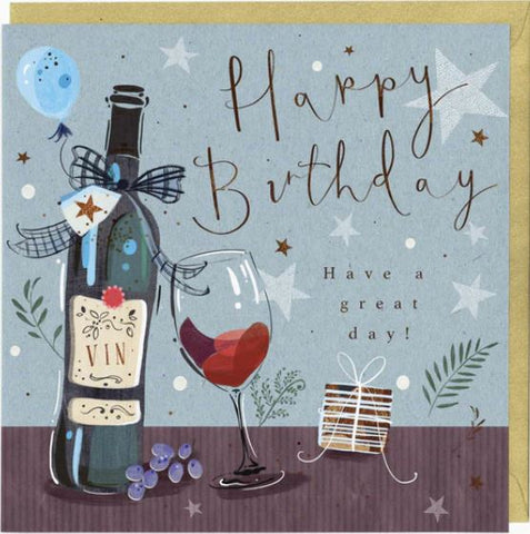 Have a Great Day Happy Birthday Greeting Card 