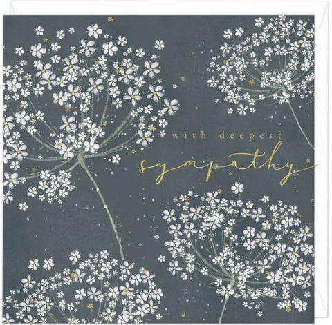 Sympathy Card Wild Carrot