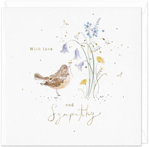 Sympathy Card With Love and Sympathy