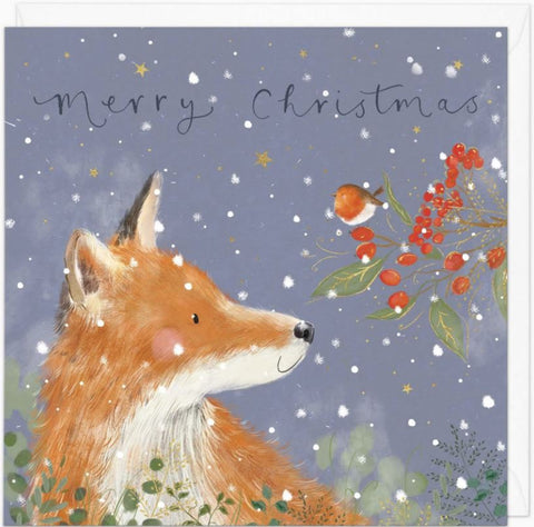 Fiona the Fox Christmas Card