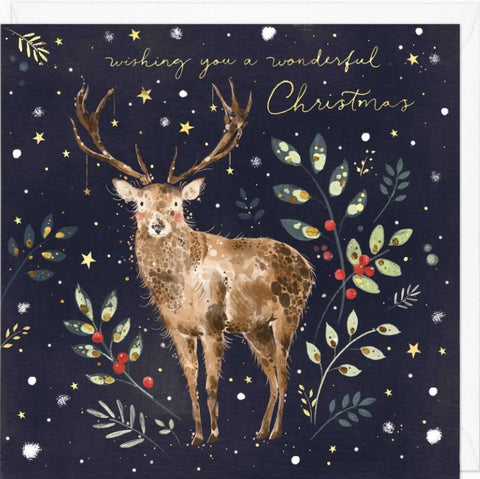 Reindeer Christmas Card