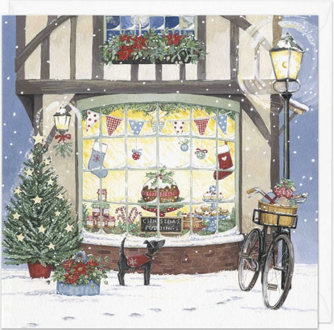 Festive Windows Christmas Card